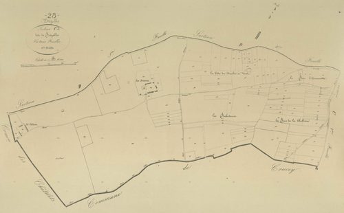 Section C, Brézolles, feuille 3.