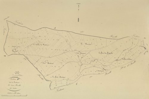 Section D, Fontaine, feuille 2.