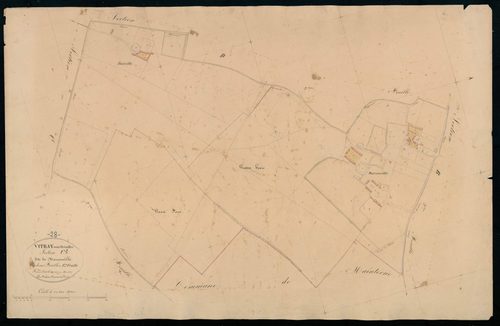 Section C, Marcouville, feuille 1.
