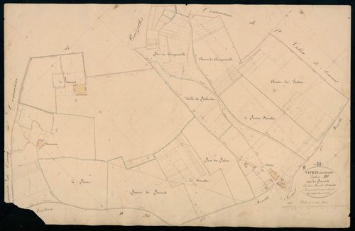 Section D, le Boissard, feuille 1.