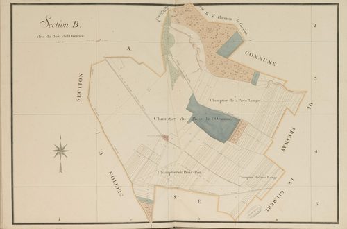 Section B, le Bois de l'Ormure, en une feuille.