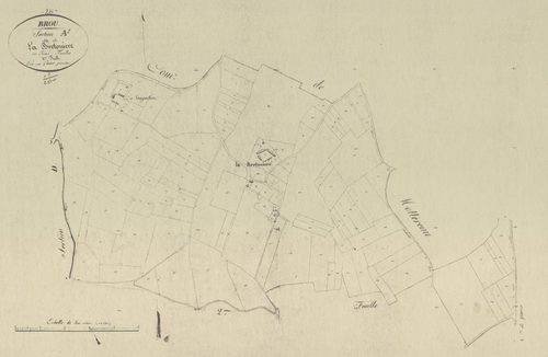 Section A, la Bretonière, feuille 1.