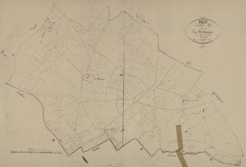 Section A, la Bretonière, feuille 3.