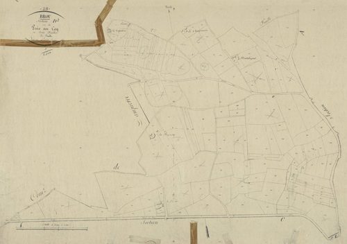 Section D, le Puis au Coq, feuille 3.