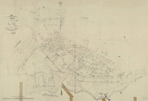 Section E, la Ville, en une feuille.