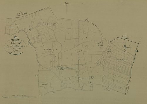 Section A, la Grande Plumerie, feuille 3.