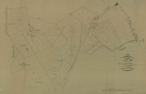 Section B, la Cochardière, feuille 2.