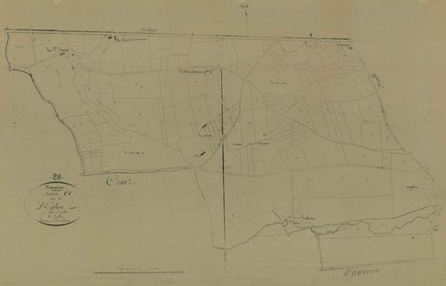 Section C, l'Eglise, feuille 1.