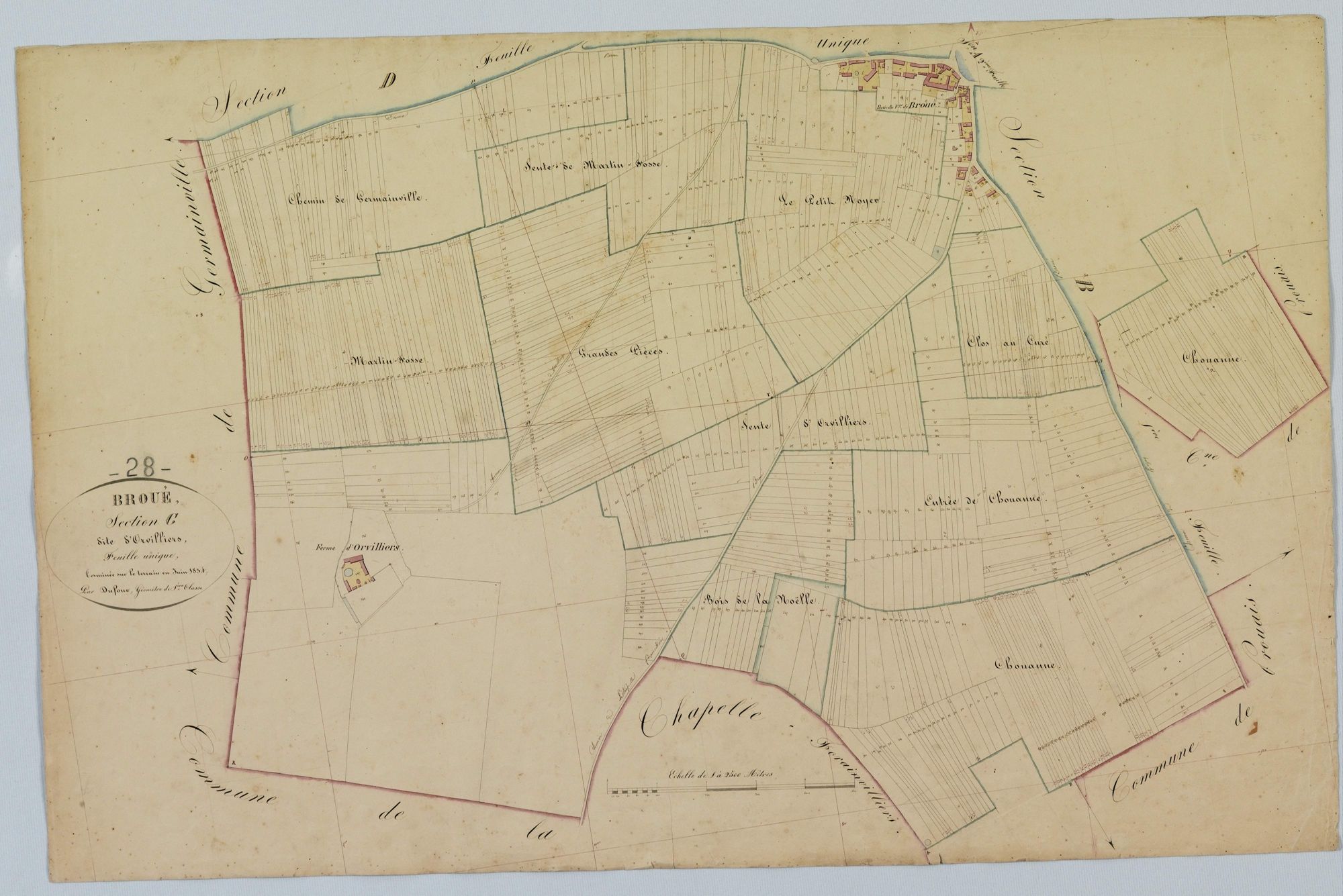 Section C, Orvilliers.