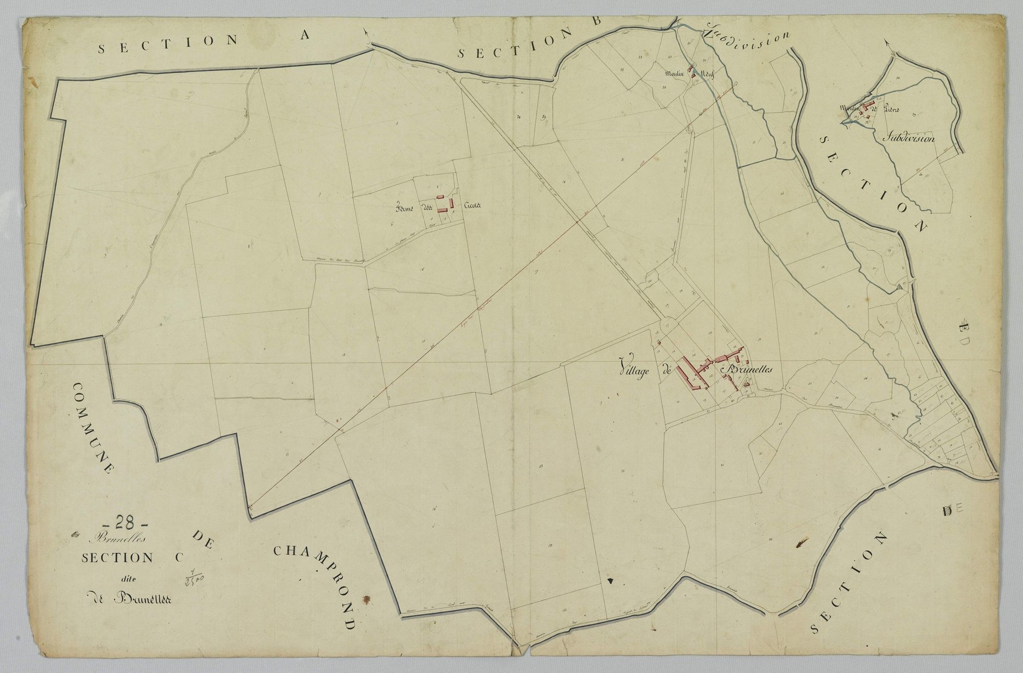 Section C, Brunelles.