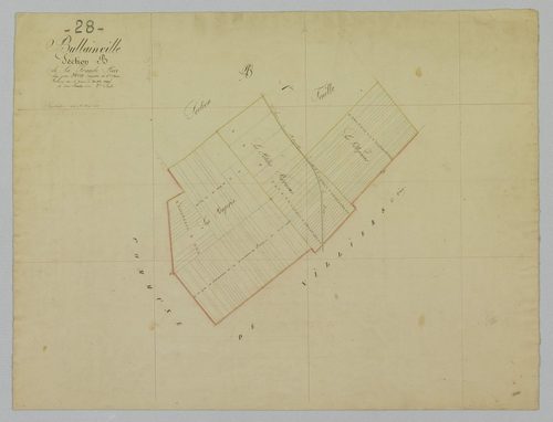 Section B, la Grande Pièce, feuille 2.