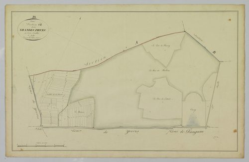 Section C, les Grandes Pièces, feuille 2.