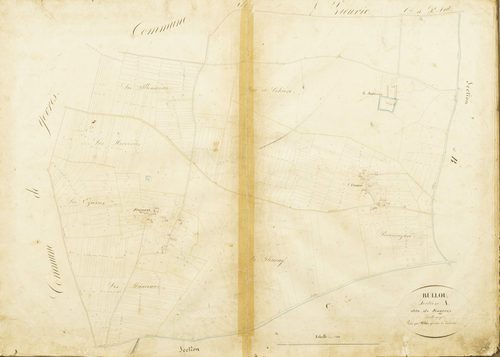 Section A, Feugeray, en une feuille / Levée par M. Delié, géomètre du cadastre.