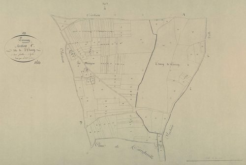 Section C, l'Etang, feuille 2.