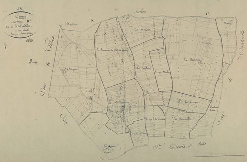 Section D, la Gouétrière, en une feuille.