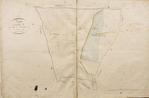 Section C, l'Etang, feuille 2.