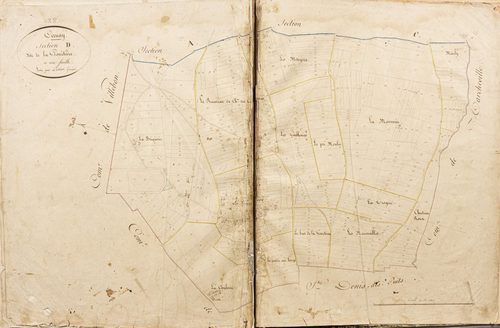 Section D, la Gouétrière, en une feuille.