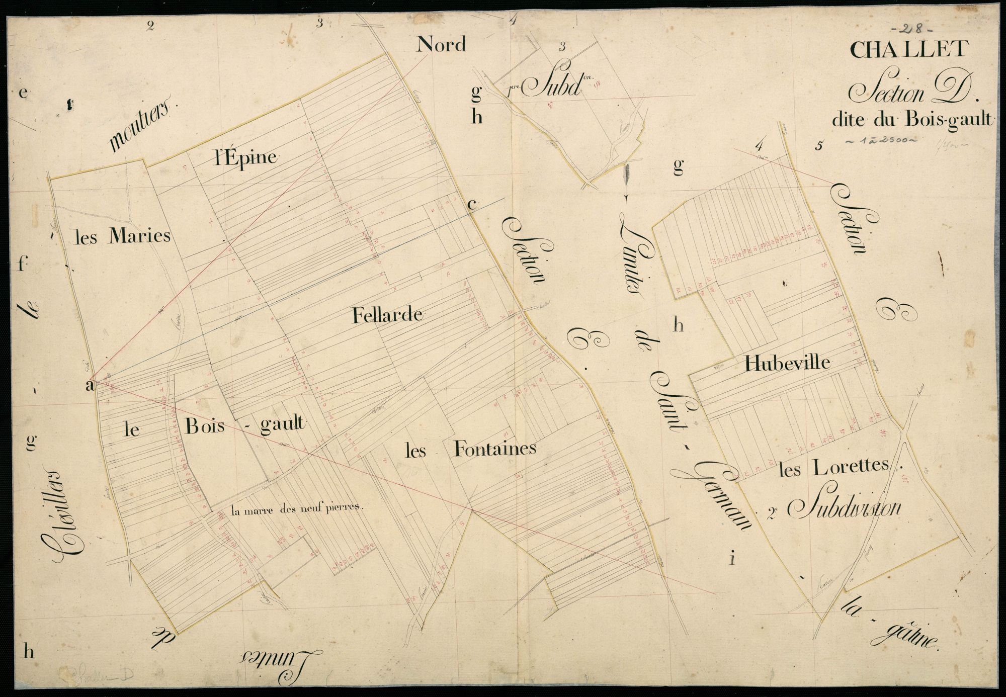 Section D, le Bois-Gault.