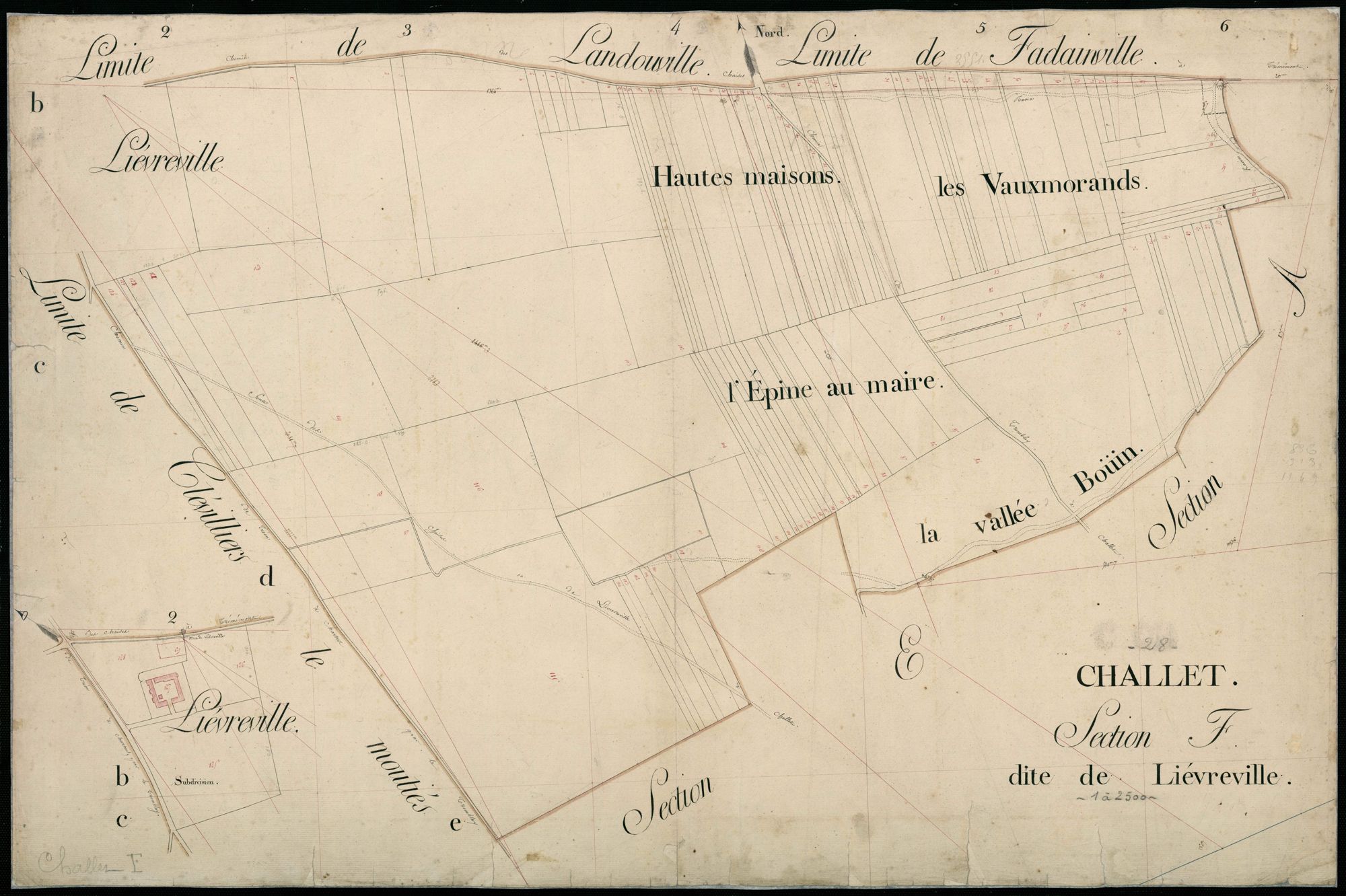 Section F, Lièvreville.