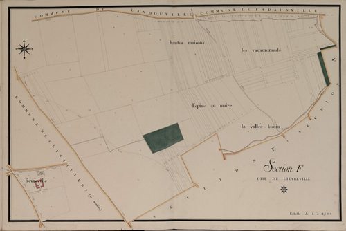 Section F, Lièvreville, en une feuille.