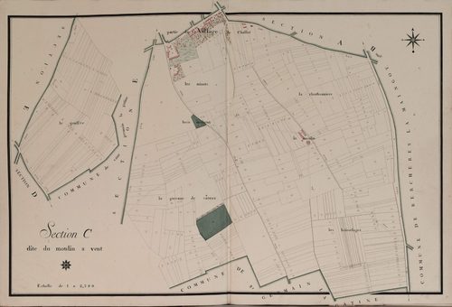 Section C, le Moulin à Vent, en une feuille.