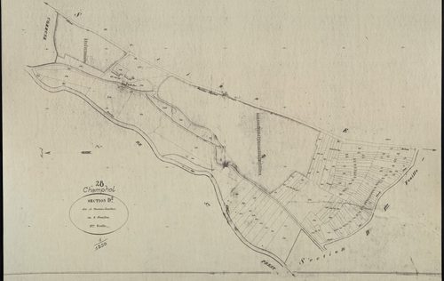 Section D, Fontaine Bouillant, feuille 2.