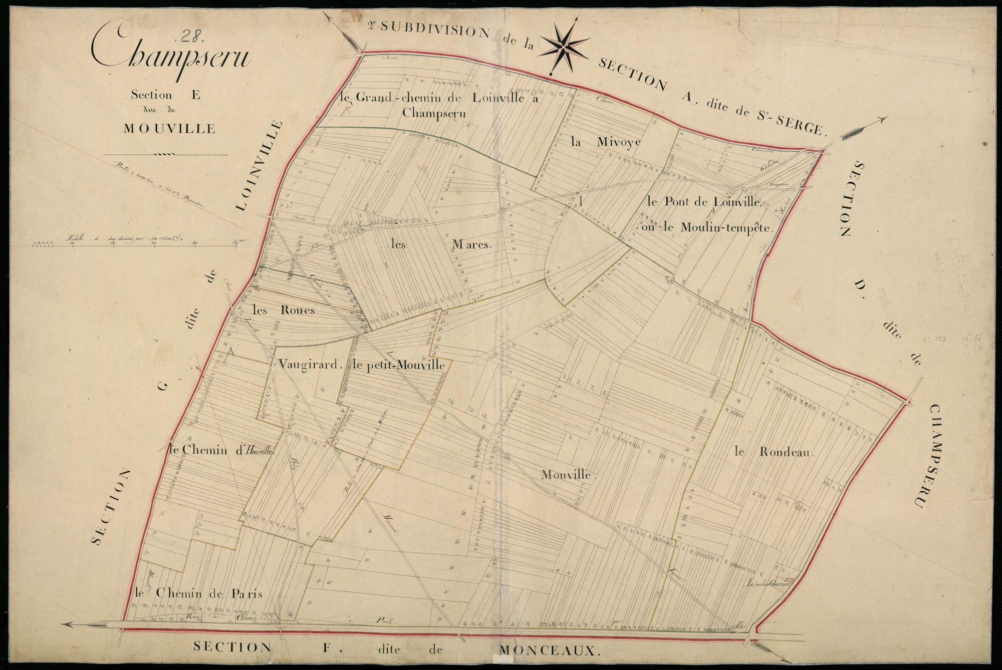 Section E, Mouville.