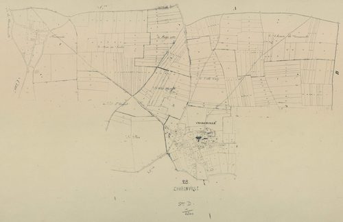 Section D, Charonville, en une feuille.