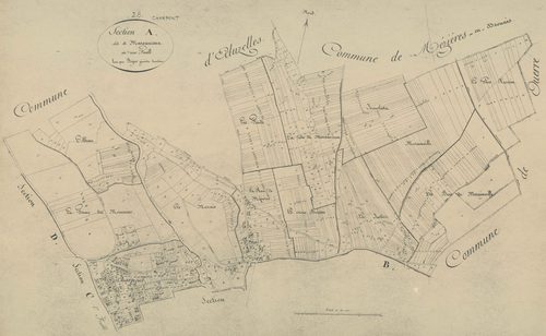 Section A, Marsauceux, en une feuille.