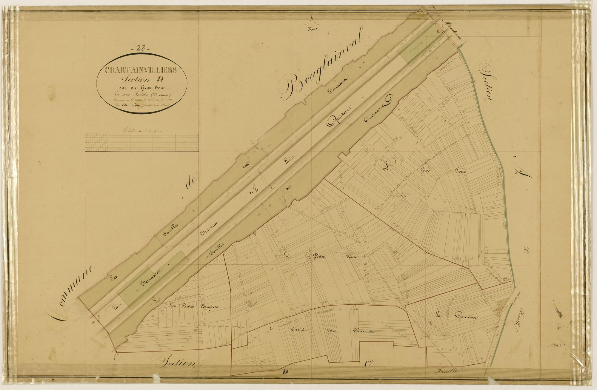 Section D, le Gros Four, feuille 2.