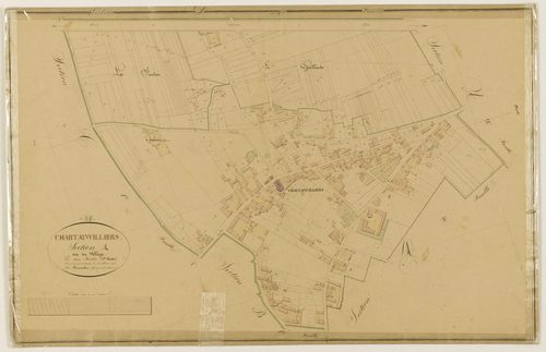Section A, le Village, feuille 1.