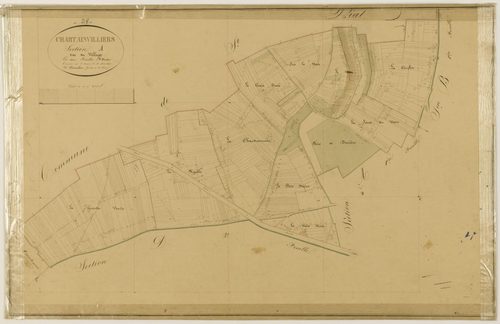Section A, le Village, feuille 2.