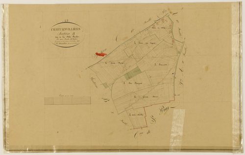 Section B, la Folie Boucher, feuille 1.