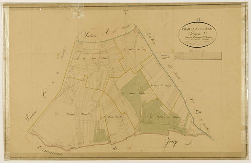 Section C, les Champs Saint-Martin, feuille 1.