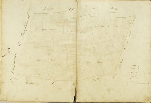Section D, le Gros Four, feuille 1.