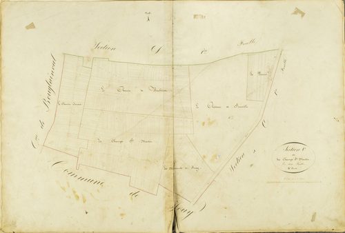 Section C, les Champs Saint-Martin, feuille 2.