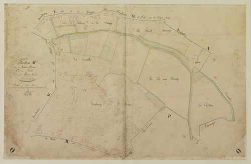 Section O, Saint-Brice, en une feuille / Levée par Périer, géomètre.