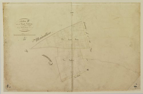 Section S, le Grand-Faubourg, feuille 2.