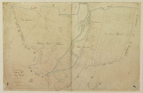 Section V, Saint-Maurice, en une feuille / Levée par Dufour, Géomètre.