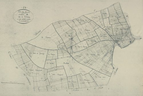 Section B, l'Etang, feuille 2.