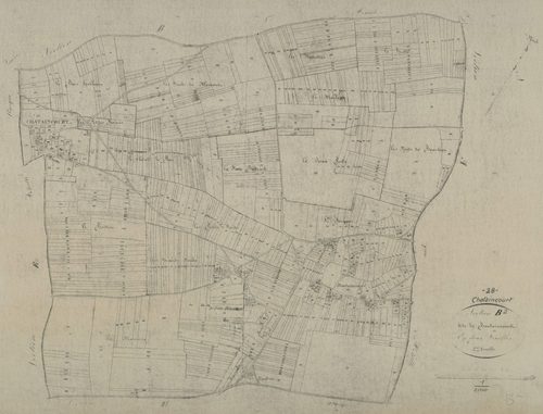 Section B, Boutaincourt, feuille 2.