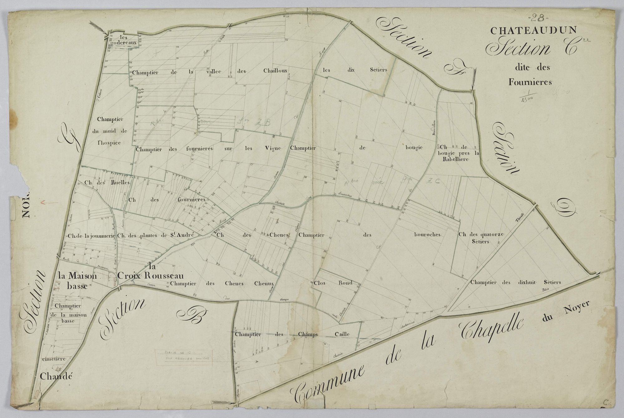 Section C, les Fournières.