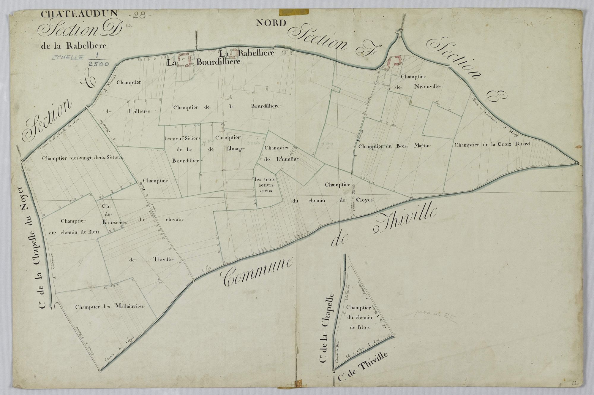Section D, la Rabellière.