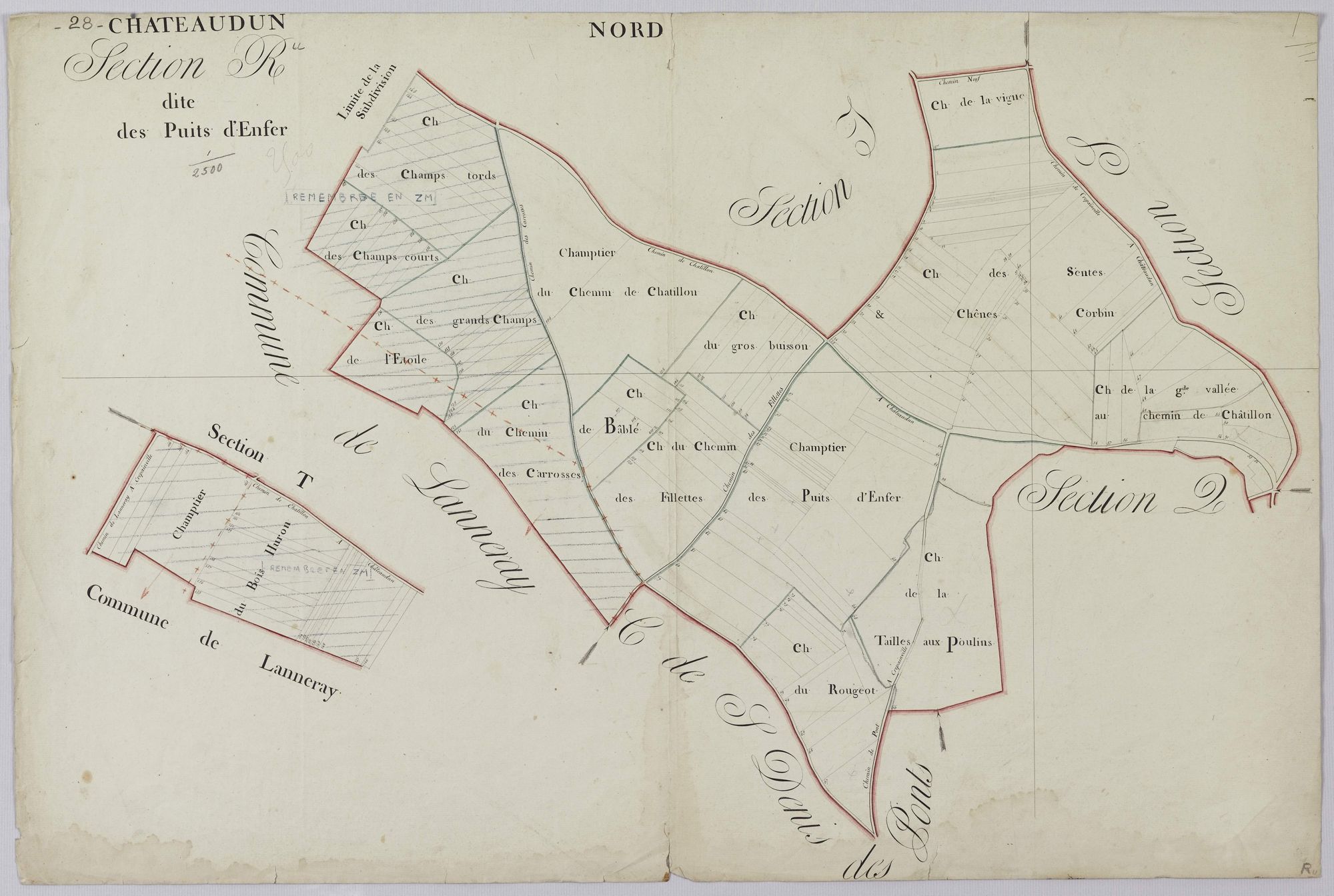 Section R, les Puits d'Enfer.