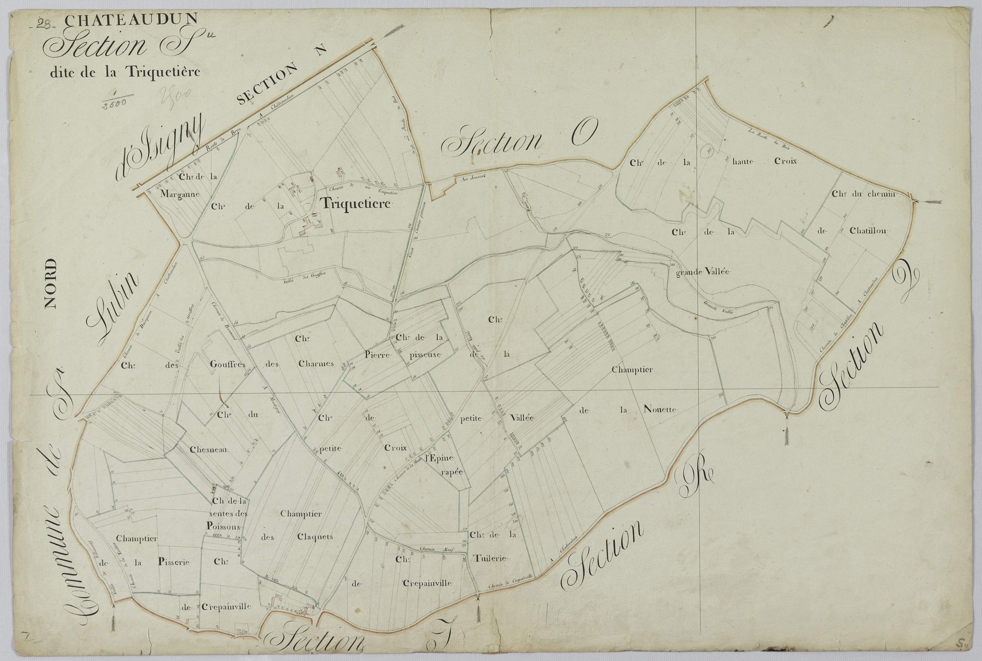 Section S, la Triquetière.
