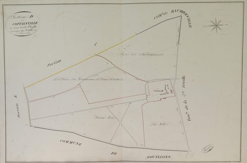 Section D, Coltainville, feuille 1.