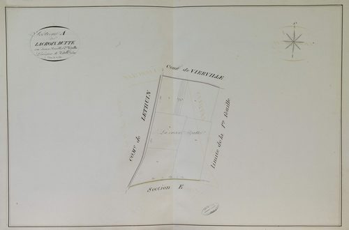 Section A, la Croix Bute, feuille 2.