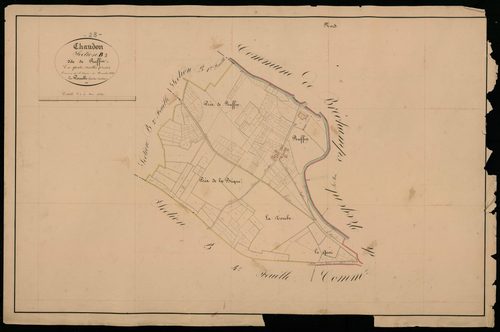 Section B, Ruffin, feuille 3.