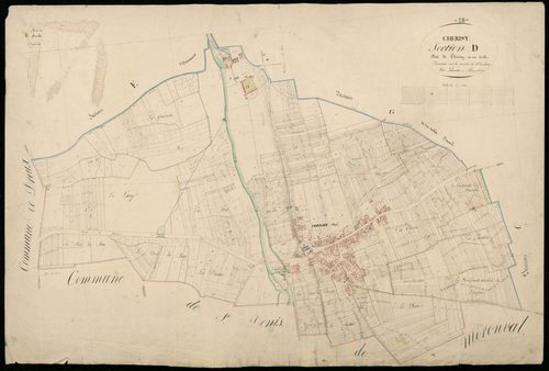 Section D, Cherisy, en une feuille.