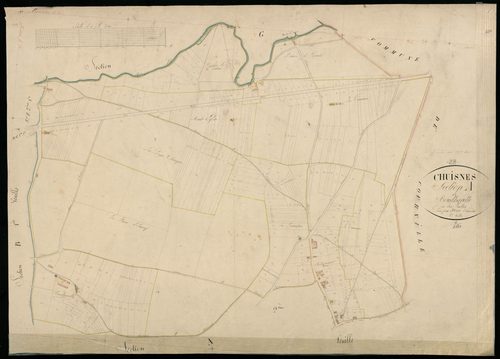 Section A, Boudharelle, feuille 1.